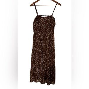 Altar'd State Brown Floral Dress